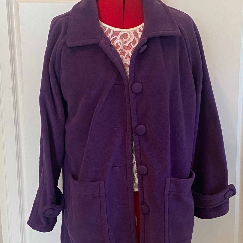 New purple jacket